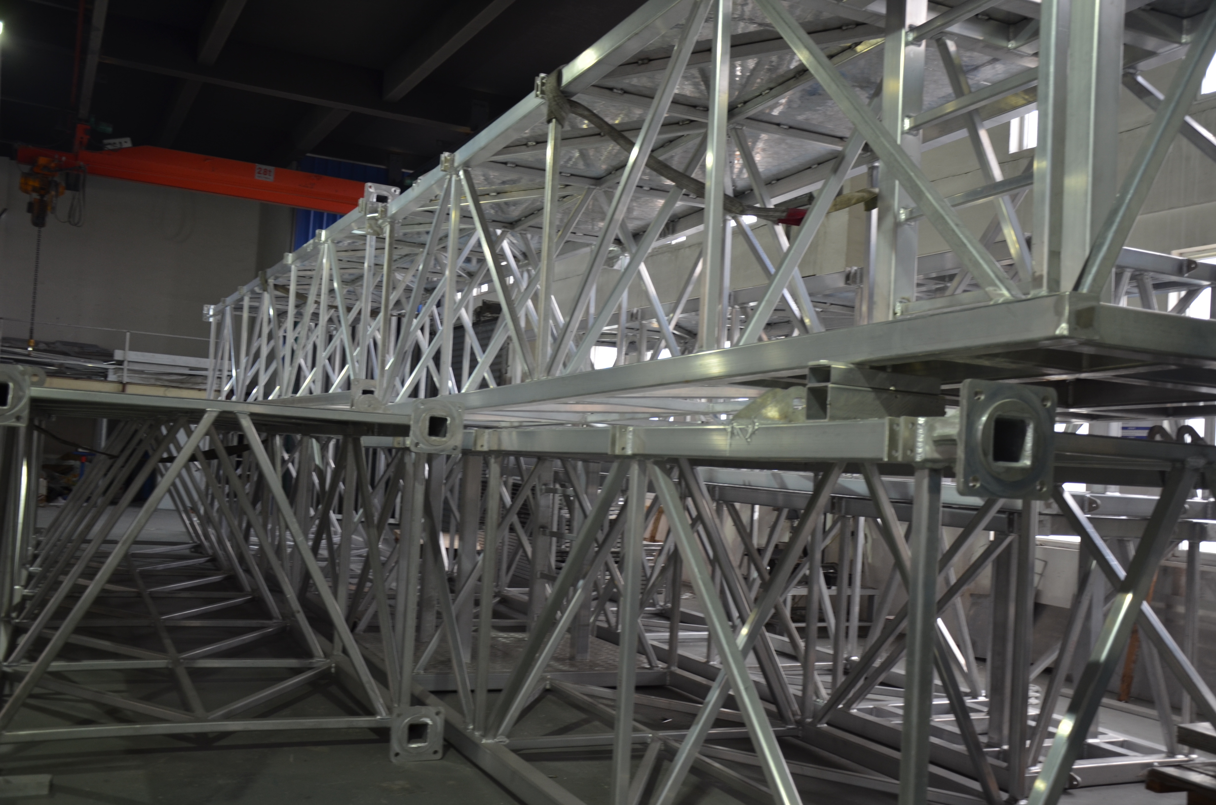 Yunhong Aluminum Alloy Truss Welding Production Professional Welding Manufacturer Free Design Non Standard Customization