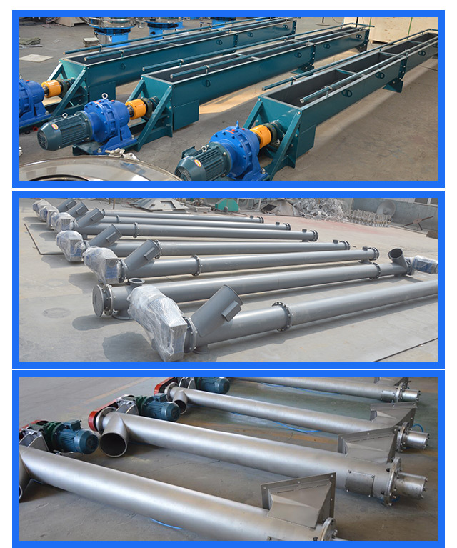 Hengyu Chemical uses a 5-meter U-shaped screw conveyor with a sealed, wear-resistant, and durable groove type U-shaped screw feeding machine