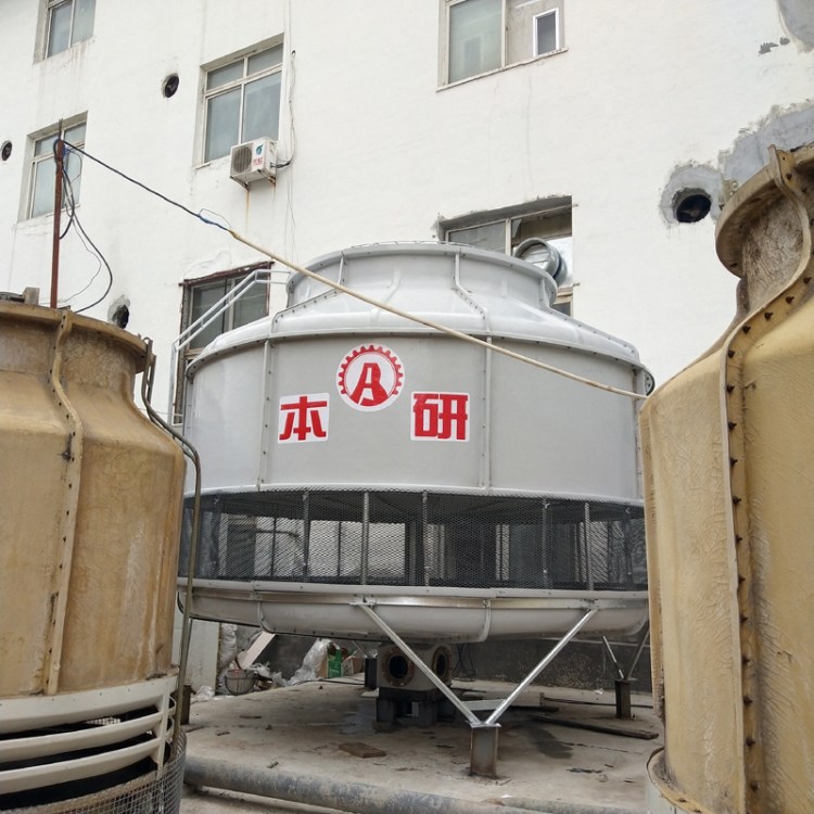 本研圆形逆流冷却塔BY-R-350T低噪音型冷却水塔包安装运费税费