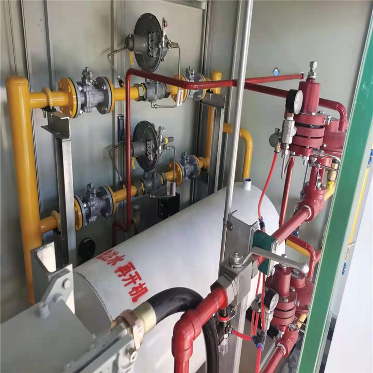 Manufacturer with complete procedures for supplying 1000 cubic meters of CNG natural gas pressure regulating skid and CNG pressure reducing skid installation station