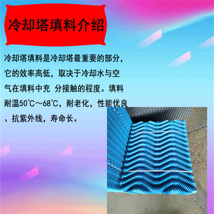 Jiahang Circular S-shaped M-shaped Cooling Tower Packing with Good Heat Dissipation PVC Material