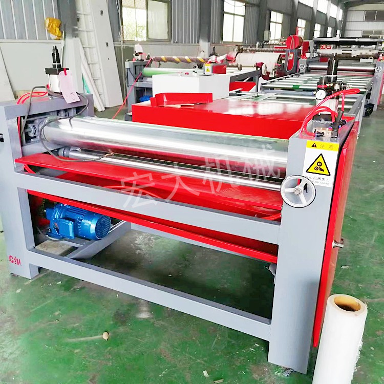 Single side adhesive coating machine, two component oil-based adhesive special roller, sunlight room polyurethane board adhesive coating machine