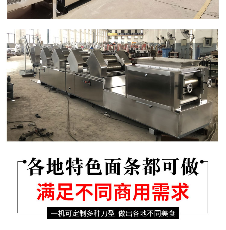 Haikuo Heavy Duty Noodle Machine Solid Alloy Roller Noodle Processing Industry Special 450 Type