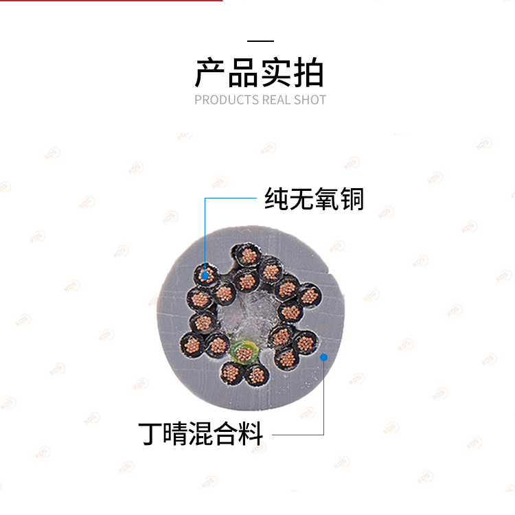 Robot system wires, tank chains, cables, trvv specifications can be customized for wear resistance, oil resistance, and bending resistance of 20 million times