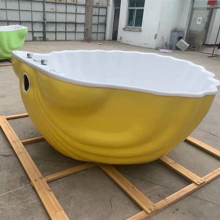 Installation of luxury single sided glass bubble pool for children's teaching and training, baby swimming pool equipment