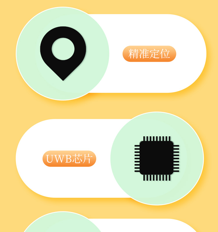 Indoor positioning UWB base station chip module automatic following module high-precision positioning UWB intelligent warehousing and logistics