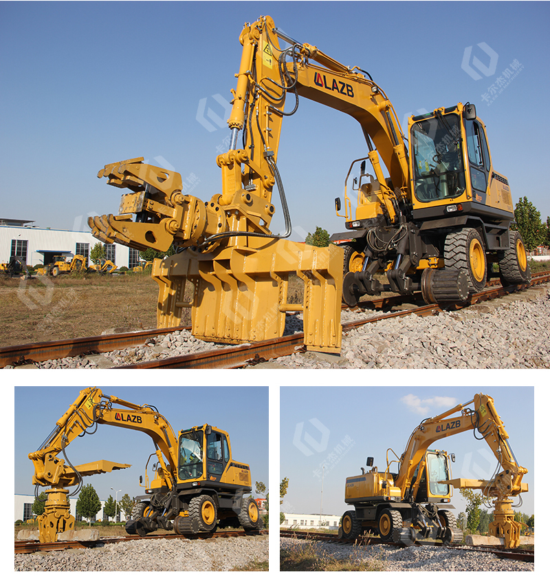 Railway sleeper changing machine modification manufacturer, two wheel drive walking chassis, railway sleeper changing machine equipment