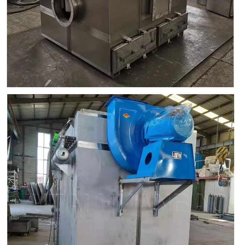 Manufacturing and installation of stainless steel bag type dust collector for dust collection equipment in milk powder factories