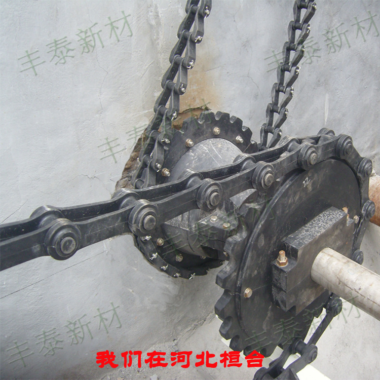 Fengtai New Material Suspension Center Transmission Nylon Material Non metallic Chain Scraper and Suction Machine