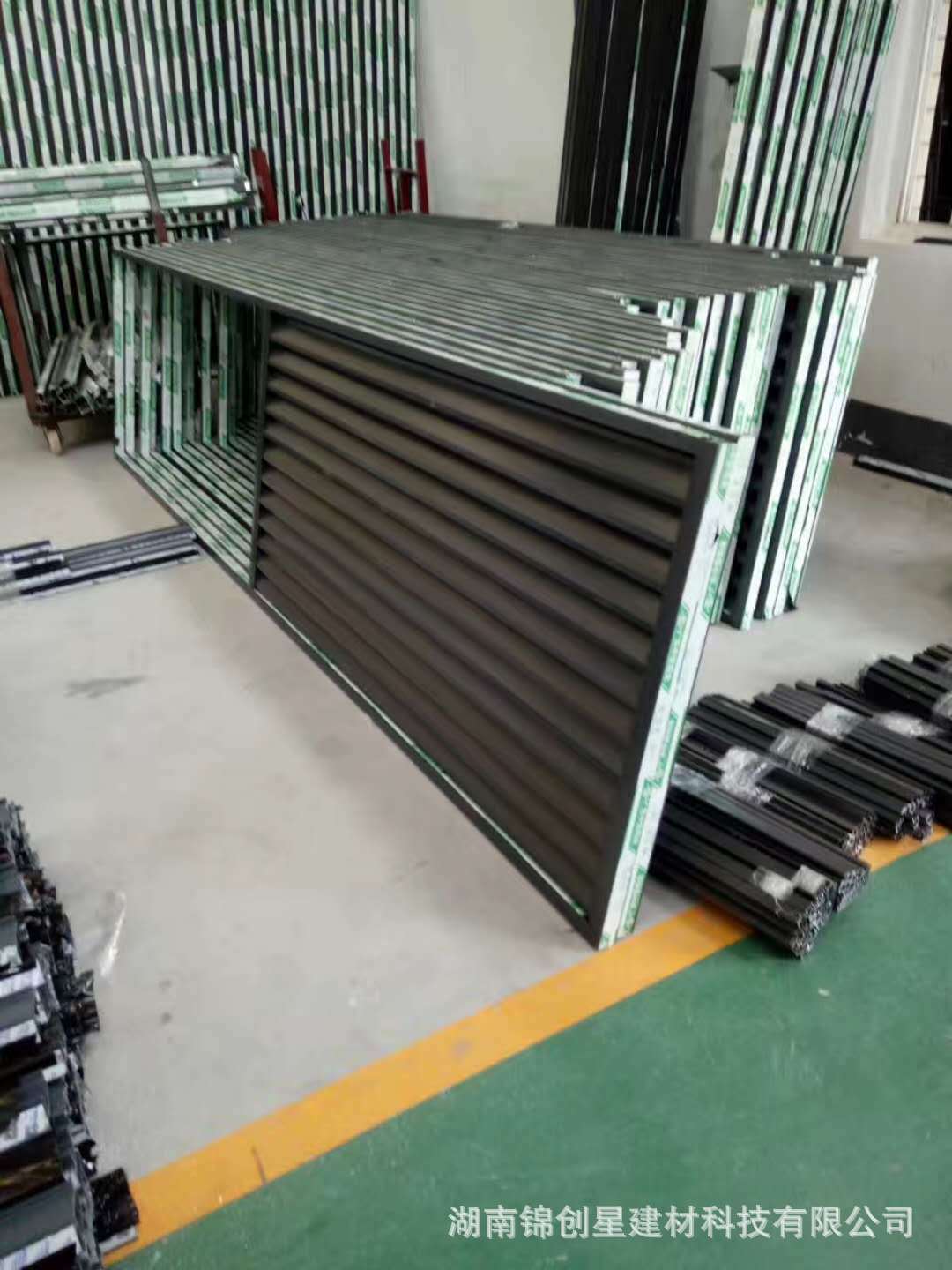 Aluminum alloy louvers, external wall rainproof louvers, duct ventilation louvers, adjustable louvers