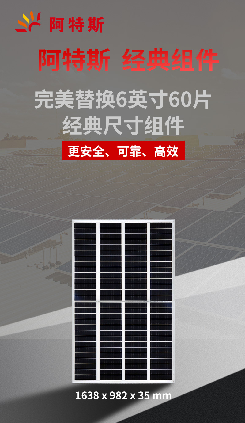 Canadian Solar PV module is perfectly compatible with the new design of 290w solar PV panel of the old power station