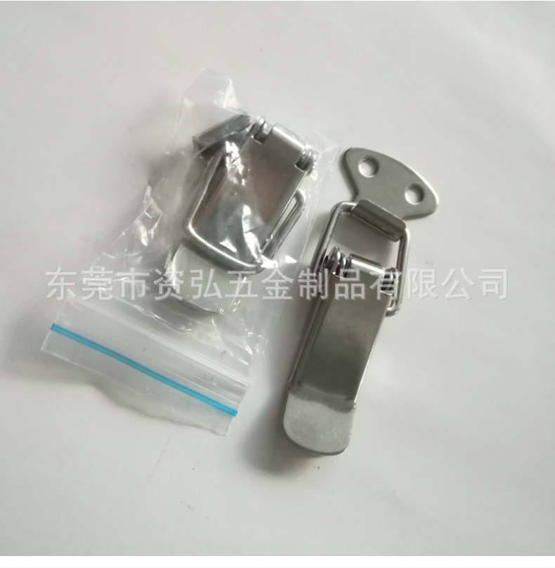 201/304 stainless steel buckle toolbox cabinet, luggage lock buckle, door lock hardware buckle