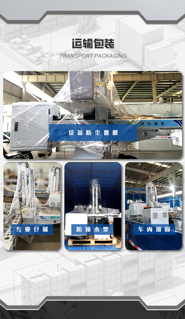 Tianze Automation Automatic Loading and Unloading Robot TZA-1100ID-S3 Three Axis Single Section Double Arm Robot