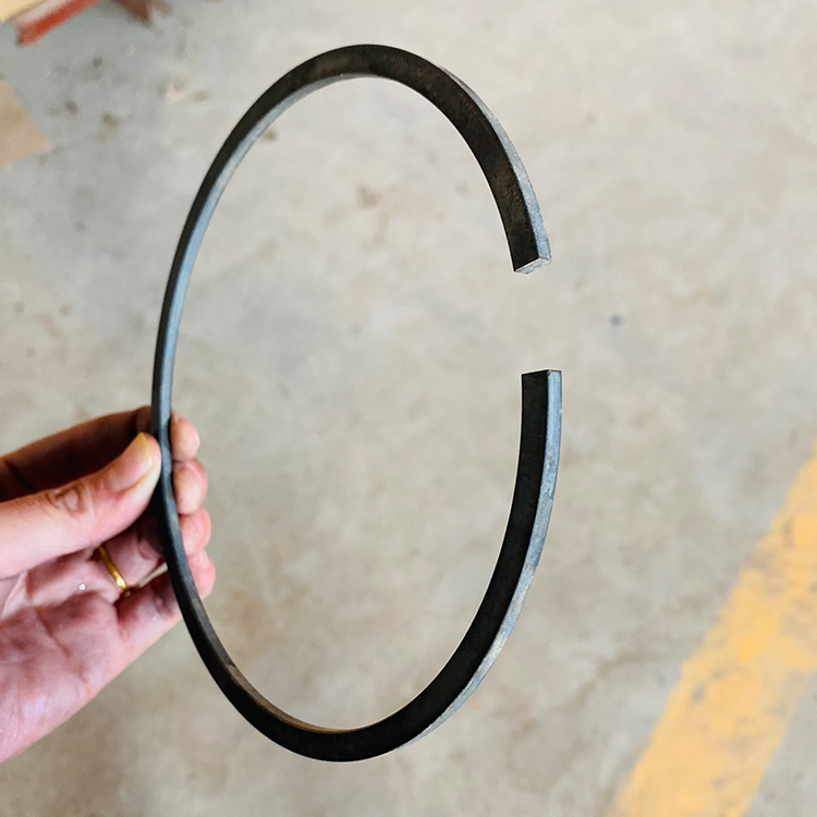 Customized sealing rings for various diameters of alloy steel guide rings of air compressor piston rings