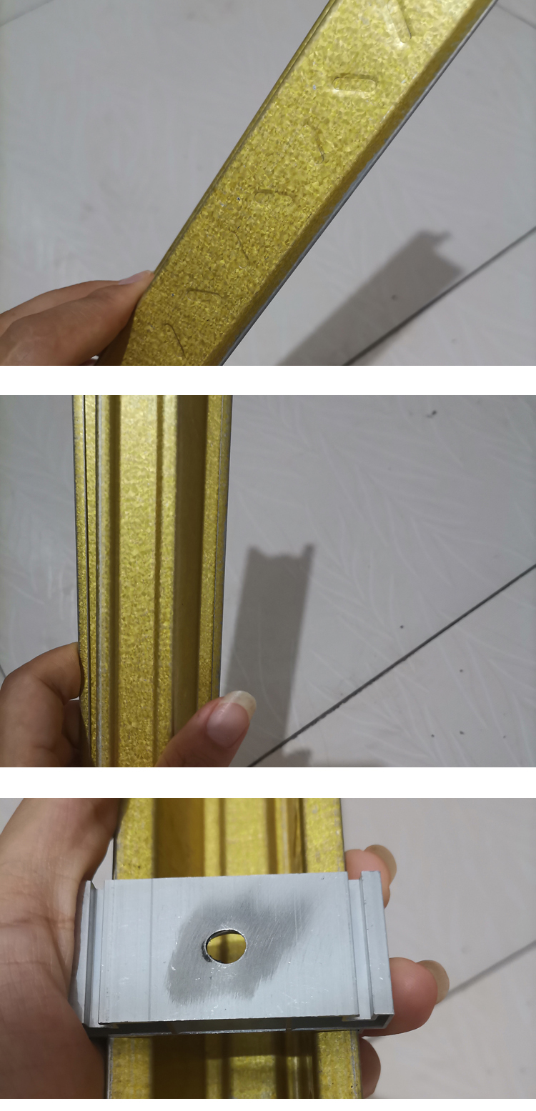 Leveling gasket, water strip accessory, Yeyu metal, matched with hanging tile strip to adjust and balance aluminum metal parts