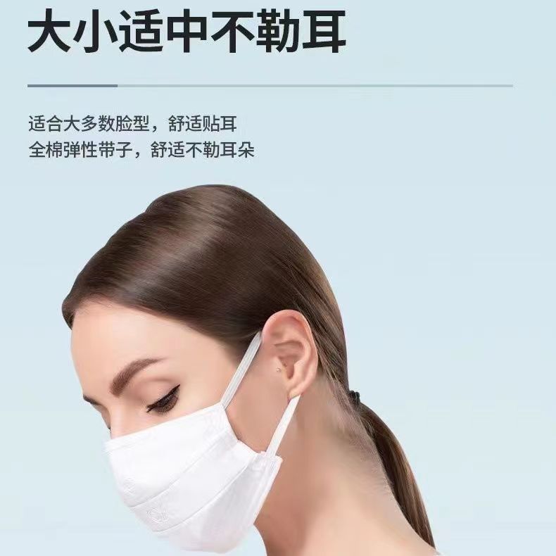 Chaoxia New 2002 Dust Mask KN95 Pure Cotton Gauze Polishing Dust Mask Decoration Particle Mask