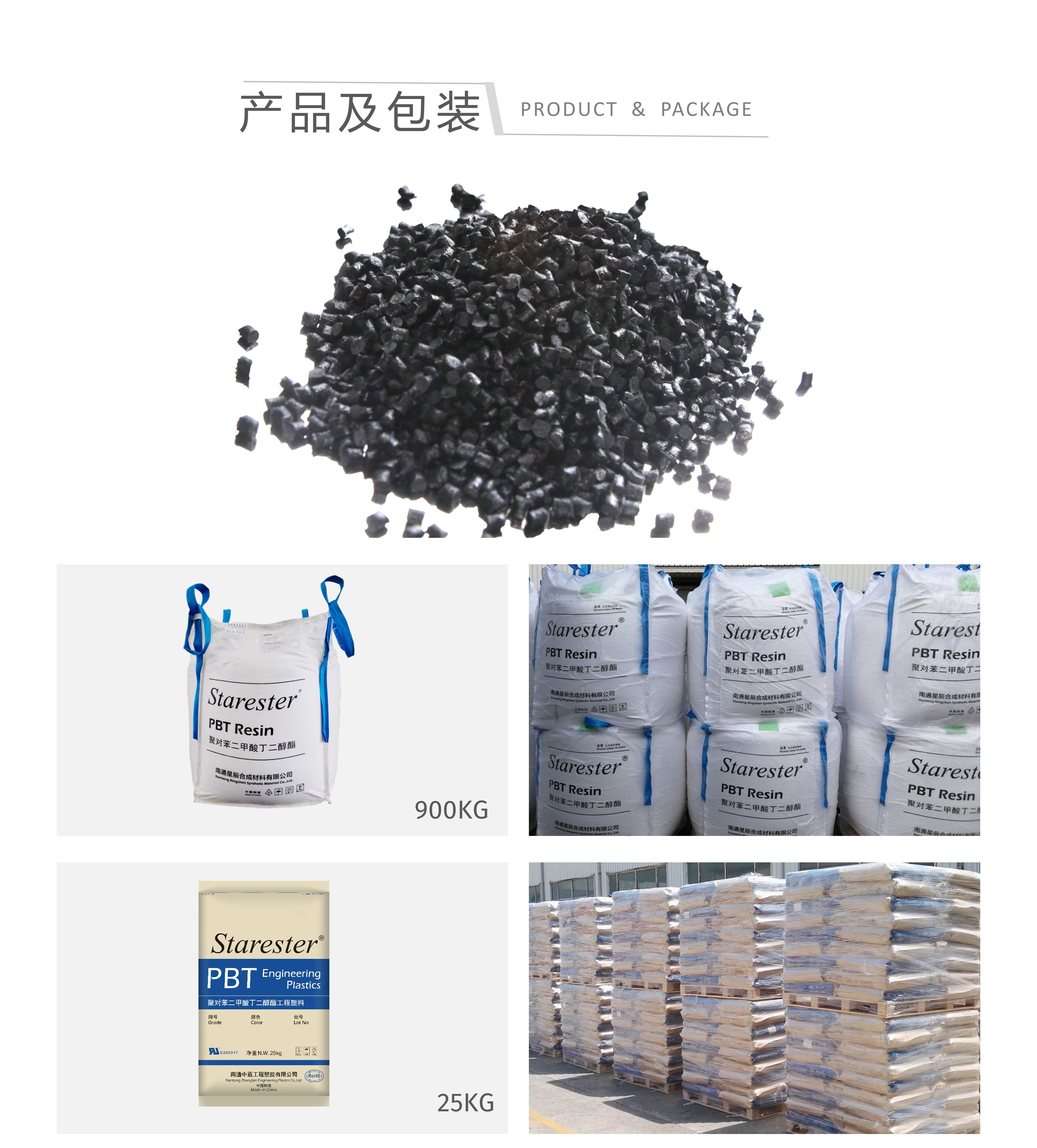 Zhonghua Starster brand 403M-G30-CT2BK modified PBT polybutylene terephthalate