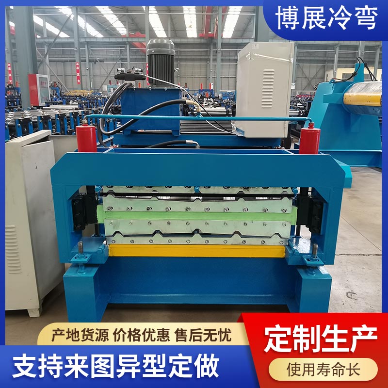 840 double-layer tile pressing machine 900 delivers on time, fully automatic hydraulic shearing, and exhibition machinery services are thoughtful