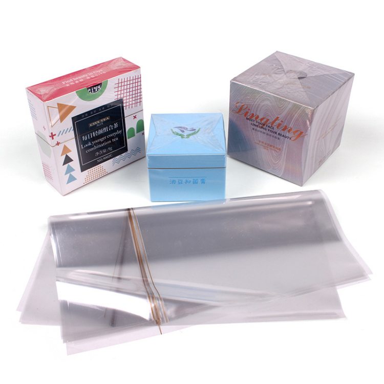 桌游卡牌烟膜bopp热合膜 透明剧本杀盒外包装膜扑克牌热封膜