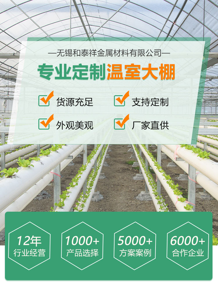 Design, installation, and construction of intelligent multi-span greenhouse glass greenhouse vegetable greenhouse greenhouse in Taixiang