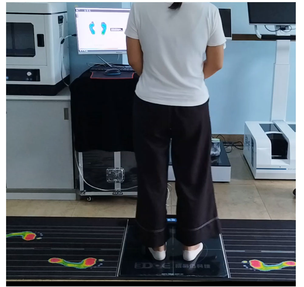 Automatic generation of analysis report for gait detection of plantar pressure plate applied to corrective insoles and hospital deposits