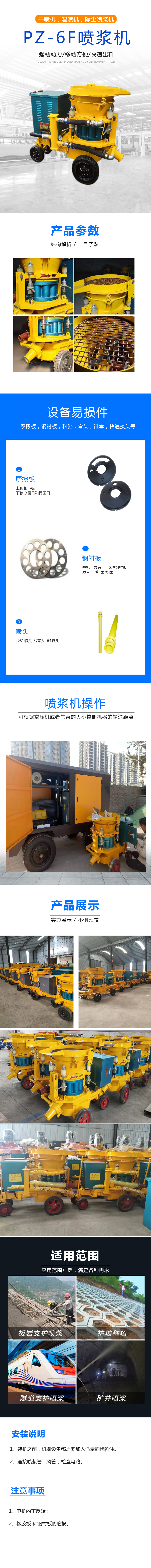 Panshi Equipment Tunnel Arch Roof Slope Spray Dry Material Loading Machine Concrete Spray Anchor Machine