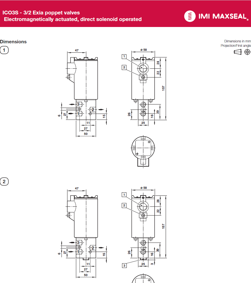 MAXSEAL stainless steel explosion-proof solenoid valve Y013AA1H1BS under German Helon HERION is sold at a special discount