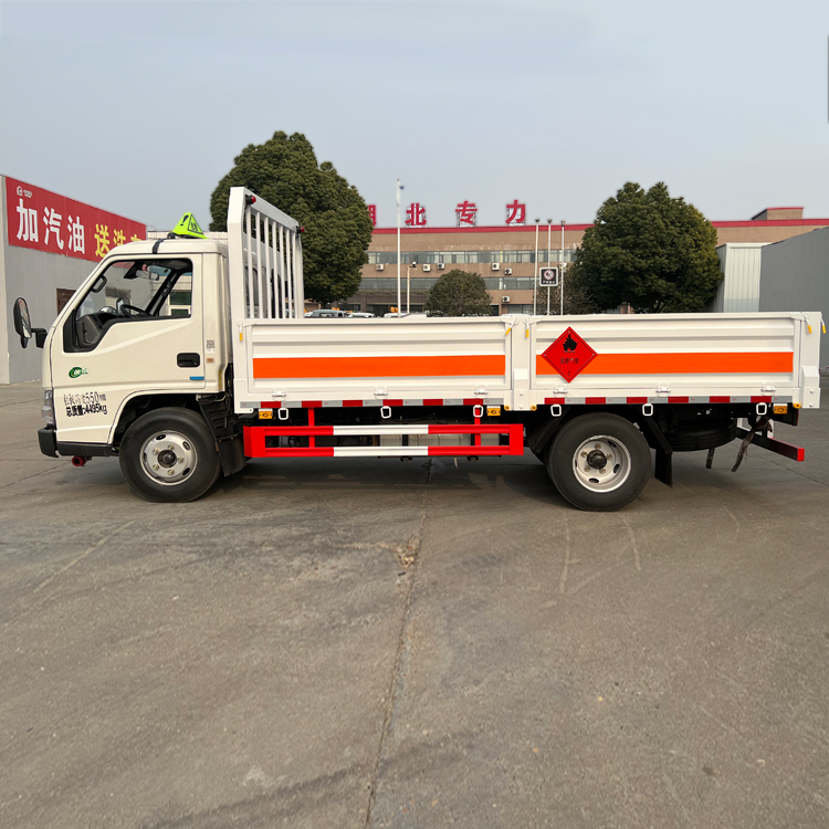 Guoliu Jiangling Blue Dangerous Goods Transport Vehicle Flammable Gas Steel Cylinder Industrial Gas Cylinder Cryogenic storage dewar Transport