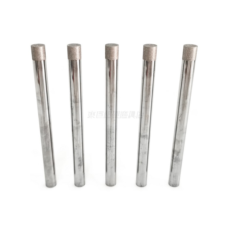 Tungsten steel handle CBN grinding rod 8mm 20CrMo quenched steel inner circle grinding Demaji machining center coordinate grinding