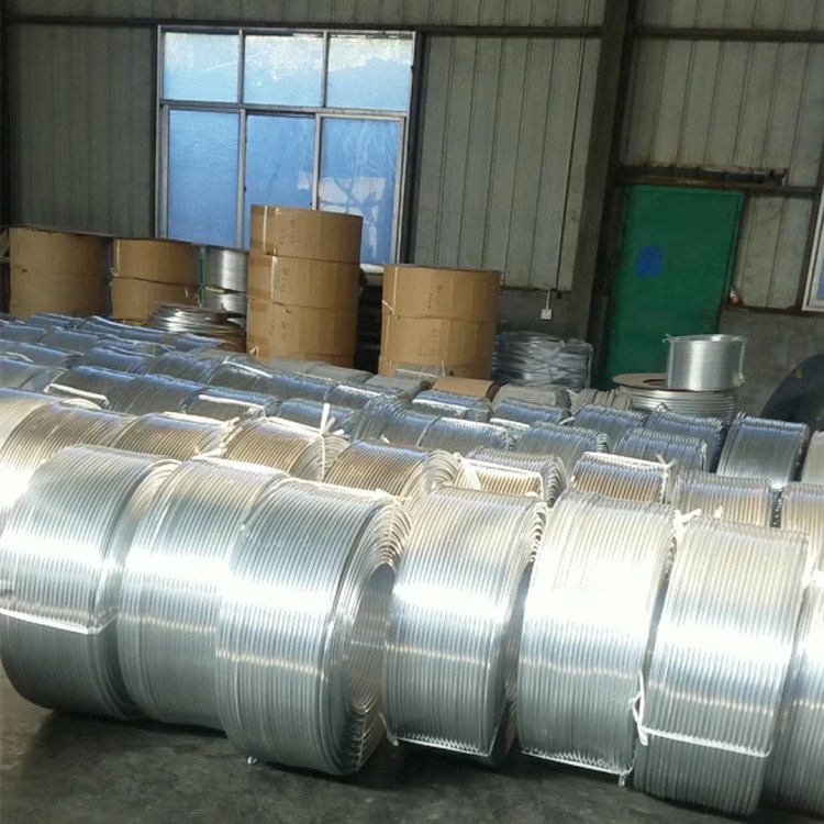 Production of Mouth shaped Aluminum Plate Pipe 1060 Aluminum Plate Pipe Processing Plant 3003 Round Aluminum Pipe Conductive Aluminum Coil Customization