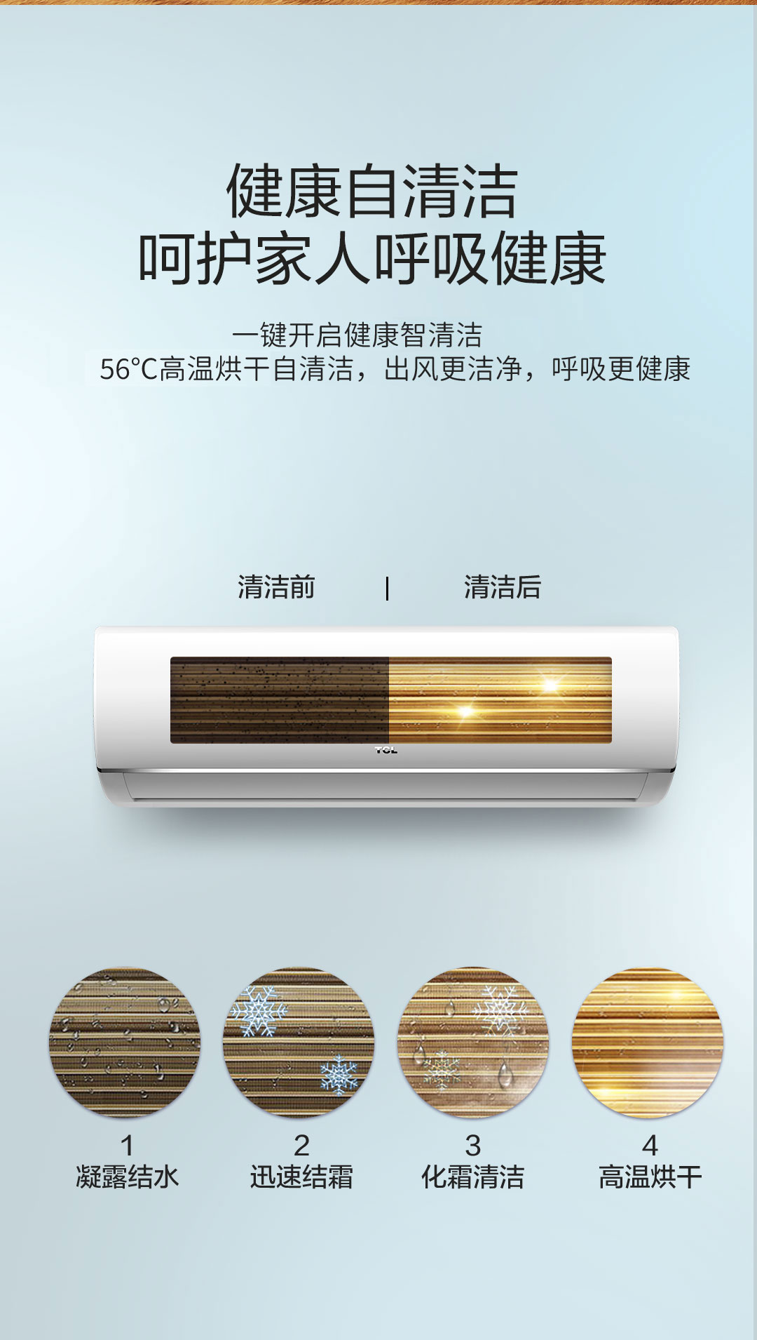 TCL air conditioner KFRd-51GW/DBp-BR11+B2 large 2 horsepower TCL air conditioner general agent