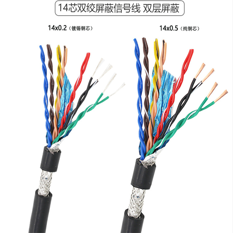 rs485通讯双绞线 CANBUS 2*2*0.2 总线STP-120现场电缆