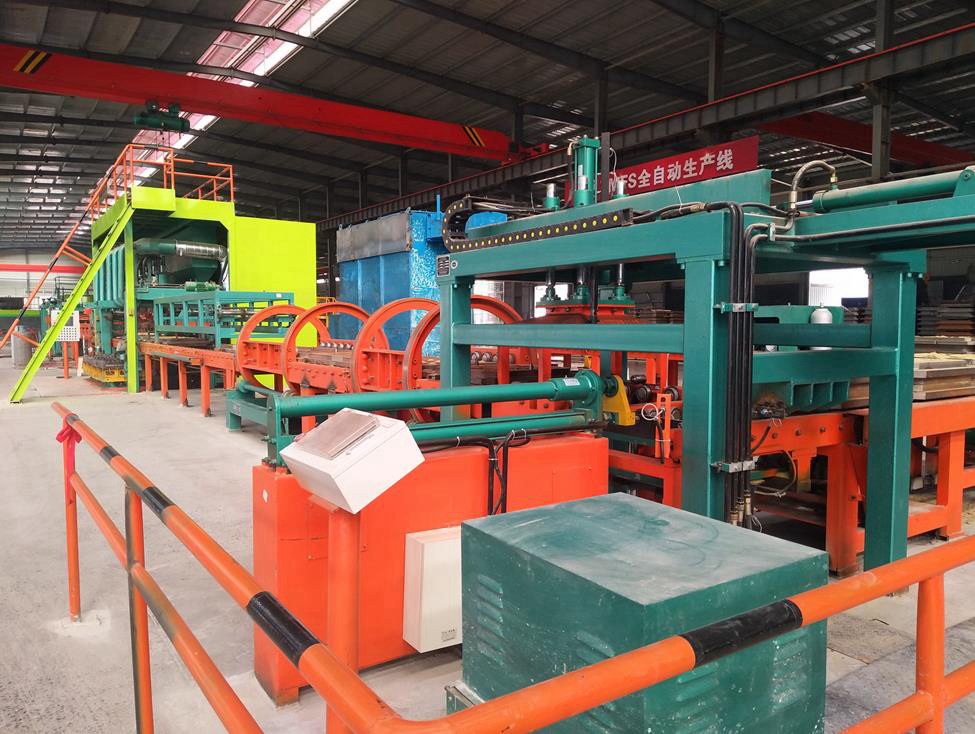 Iron mold sanding iron mold sanding line casting line molding line iron sanding machine