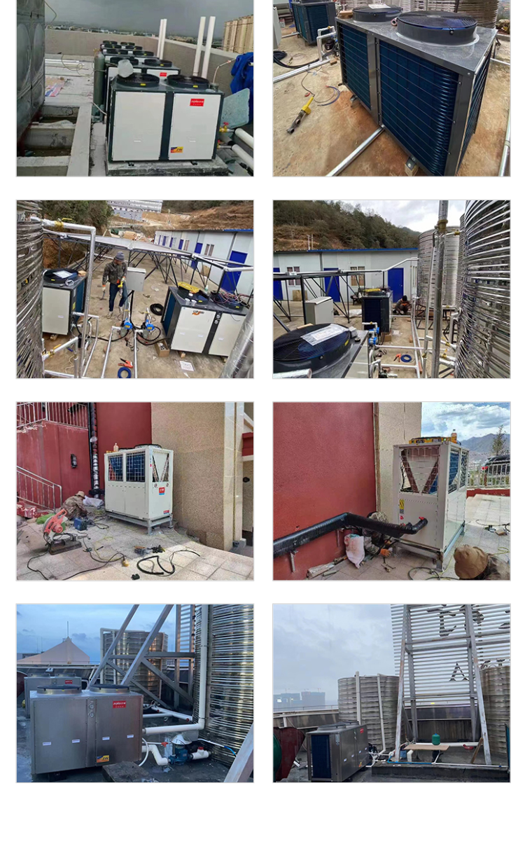 Zhengdi Air Energy Household Hot Water Engineering Integrated Machine, School, Hotel, Hospital, Commercial Heat Pump Manufacturer