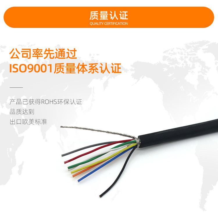 Zhujiang Square Soft Core Armored Shielded Control Cable Flame retardant Control Cable