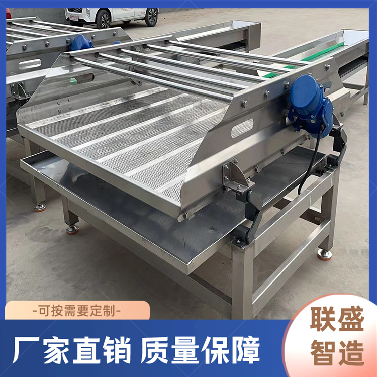 Pickle packaging vibration drainage machine Bagged food drainage equipment easy to operate Liansheng Food Machinery