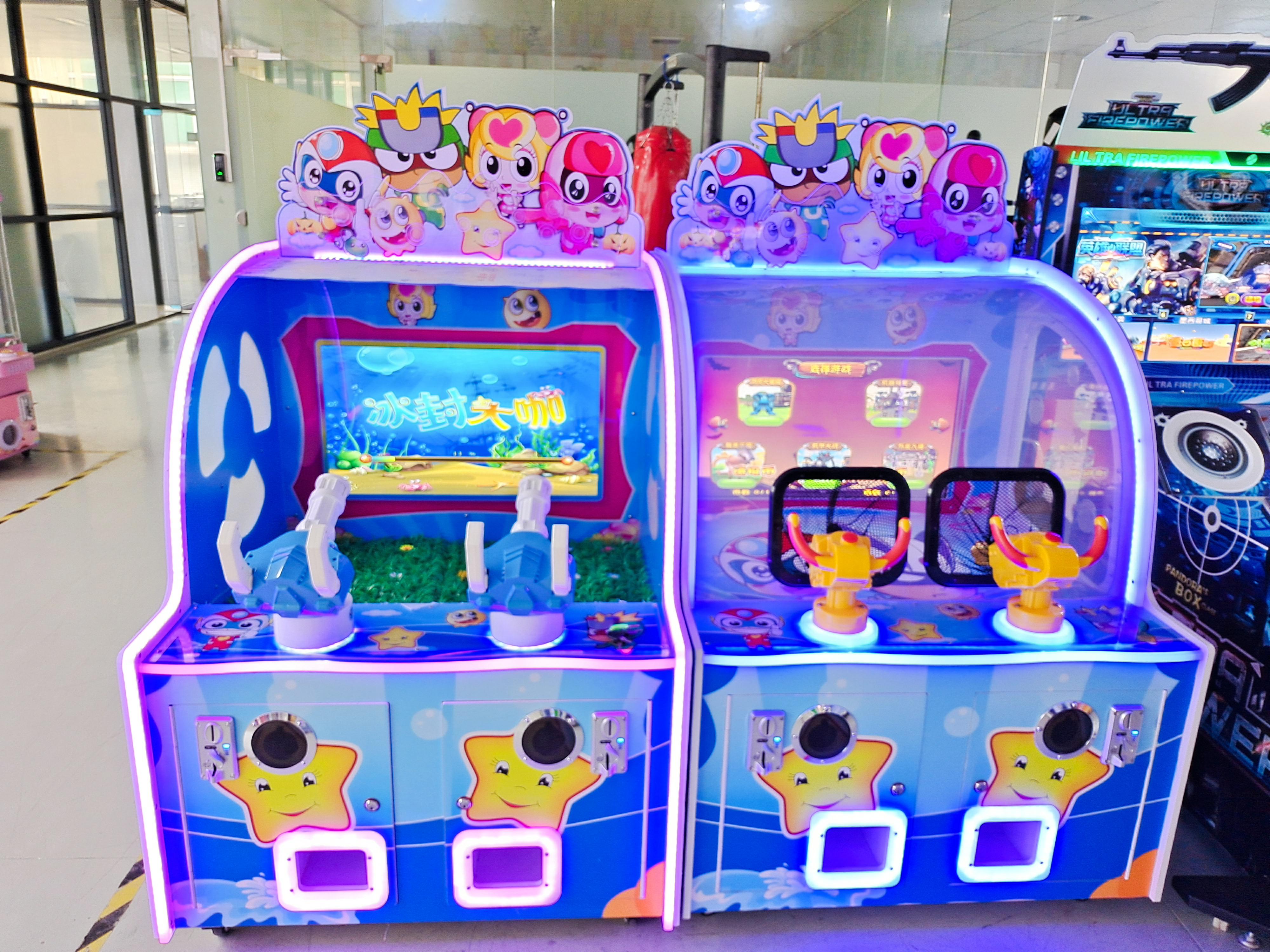 Shopping mall AR robot coin coin scanning AR Gatling somatosensory interactive game machine shooting game video game equipment