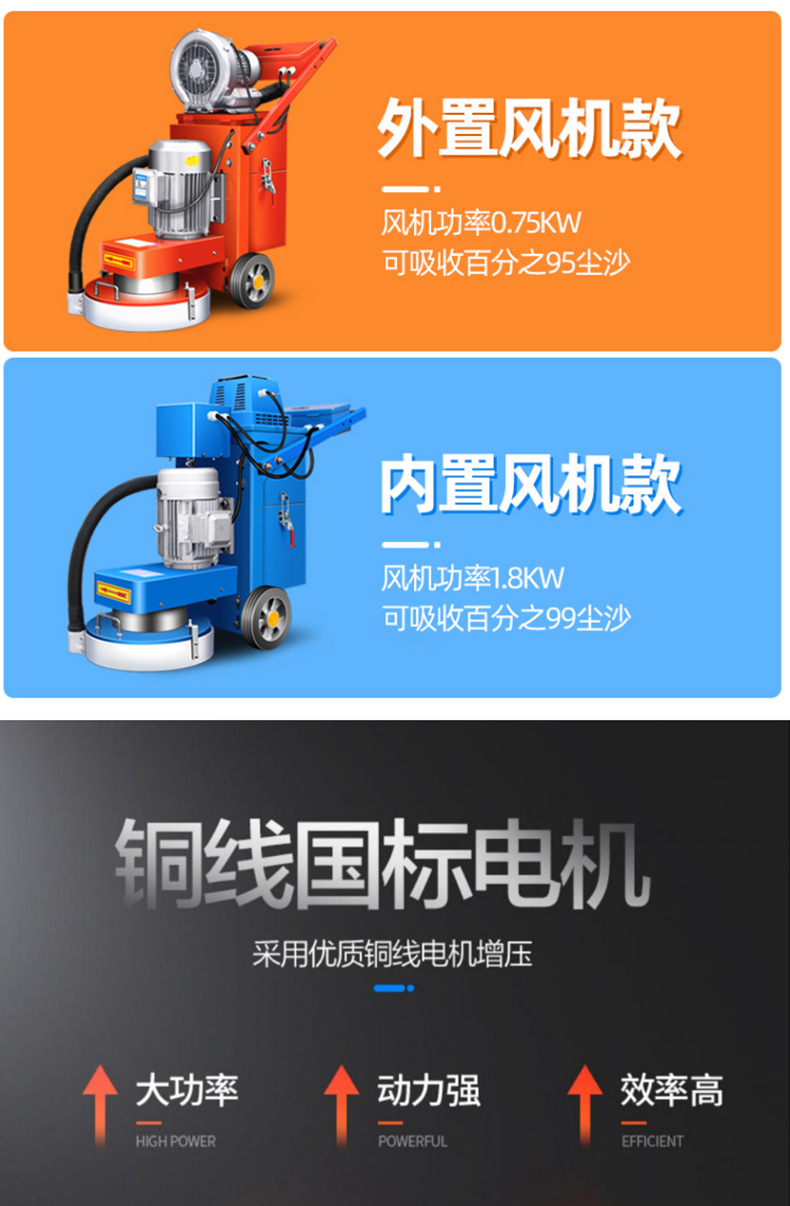 Zhongjincheng Machinery Heilongjiang Jixi Ground Polishing Machine Manufacturer Changde Concrete Surface Polishing Machine