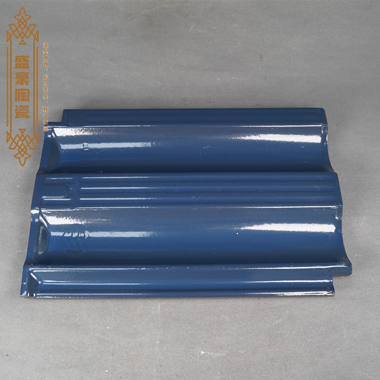 Shenghao Ceramic Glazed Tile Roof Tile has low water absorption and rich colors, supporting customized bending strength