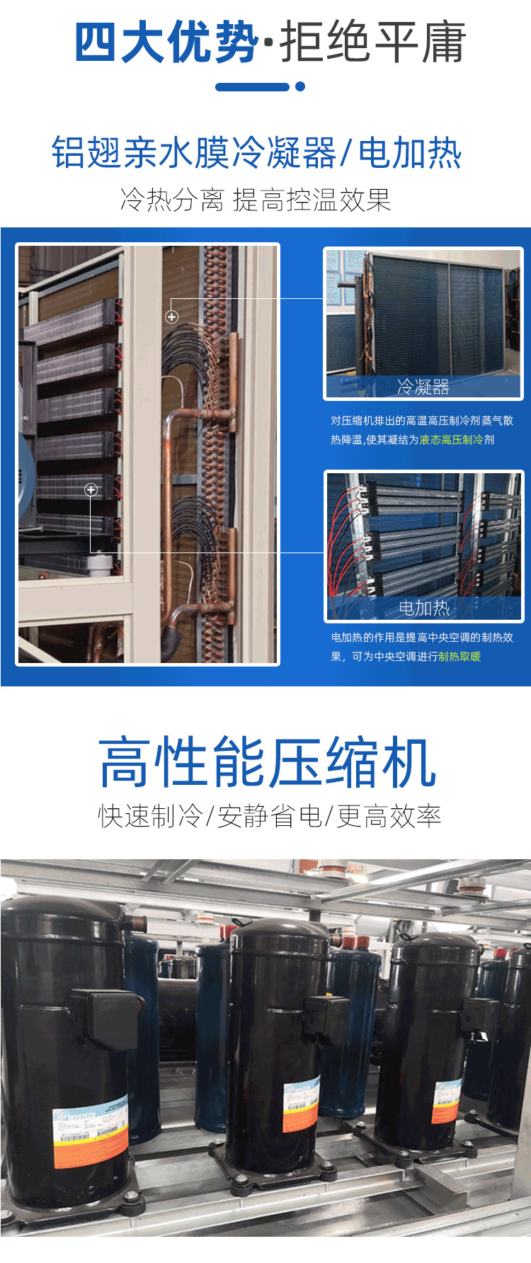 All models of Dashang air-cooled temperature regulating/cooling conventional Dehumidifier can be customized