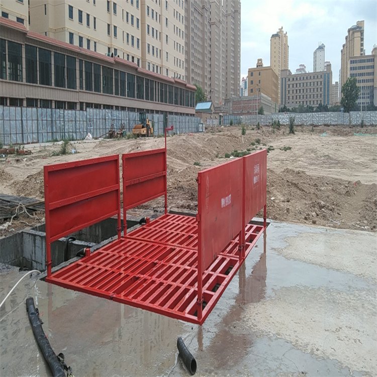 金昌金川加工定制洗车机 车辆自动冲洗平台 建筑工地洗车槽