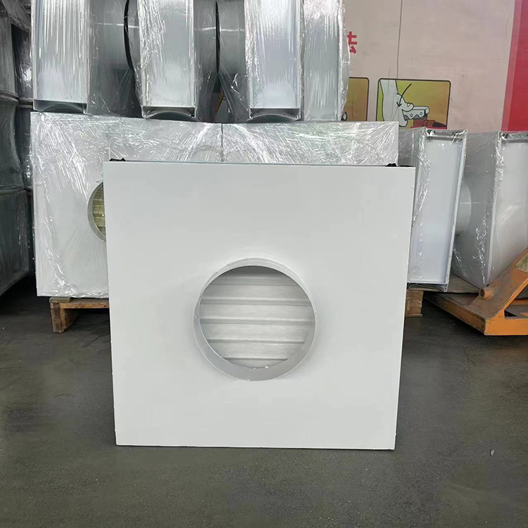 Design and manufacturing of purification equipment for Xinbei junior high efficiency air duct filtration section air conditioning units