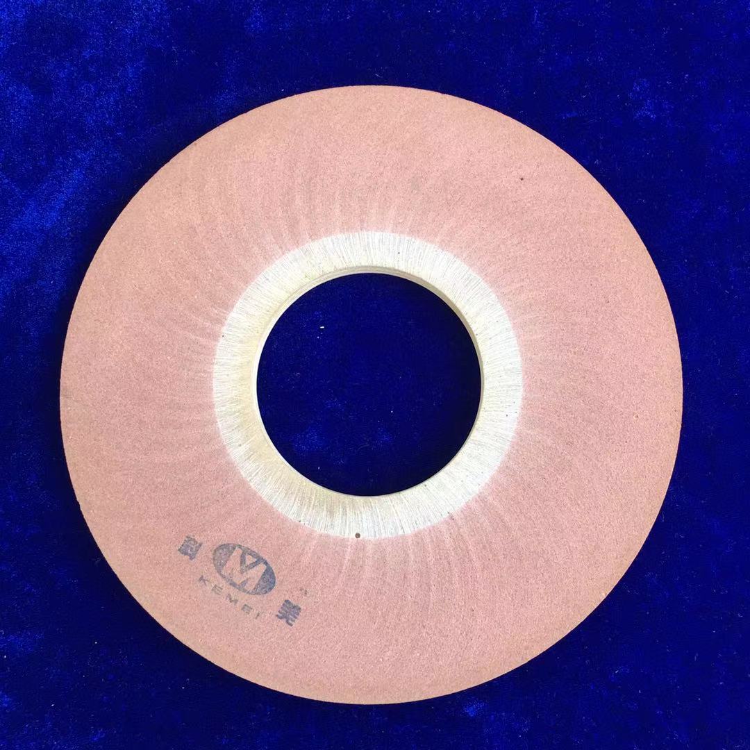 Elastic wheel flexible grinding wheel for grinding high borosilicate glass with diverse particle sizes can be customized