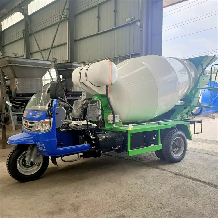 Customized size 1-3 cubic meter concrete tank truck for small engineering mixing transport truck Commercial mixed mortar cement mixer truck