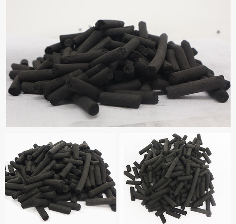 Yujing columnar activated carbon filter material for wastewater treatment adsorption decolorization filter material