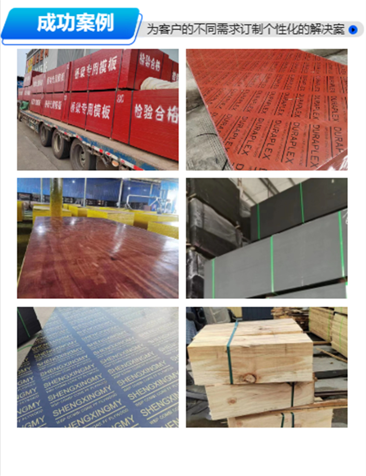 Construction site bridge construction bamboo plywood 222440X1220X18 formwork laying and load-bearing