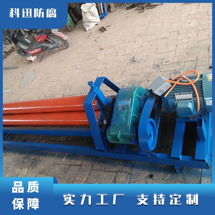 Electric plate rolling machine reduces power loss caused by friction, with high load-bearing capacity