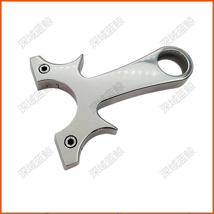 Deep Blue Whale Titanium Alloy Parts Processing Deformed Parts DIY Modification Accessories 7075 Aluminum Plate