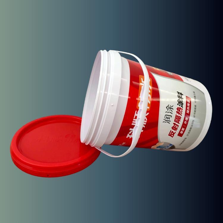 20L architectural coating packaging bucket, chemical pigment ink transfer plastic bucket, brand new PP material plastic bucket