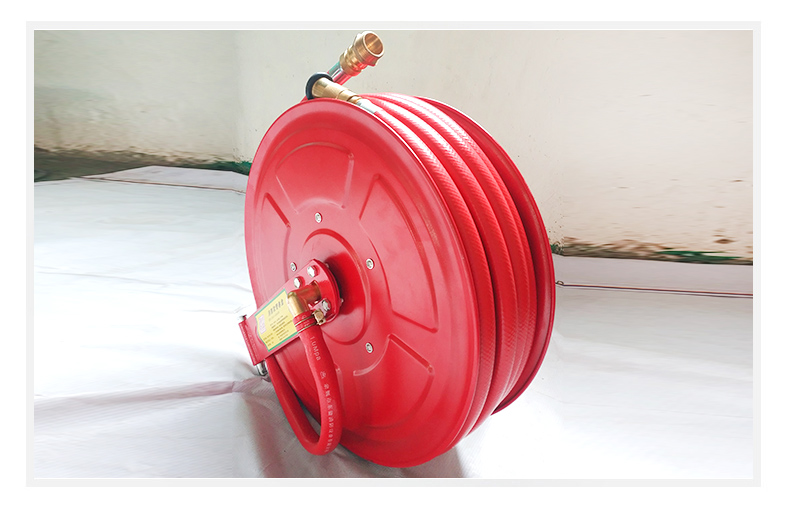 Manufacturer's supply of fire hose reels, self rescue fire water pipes, 20/25/30 meter fire equipment processing and customization